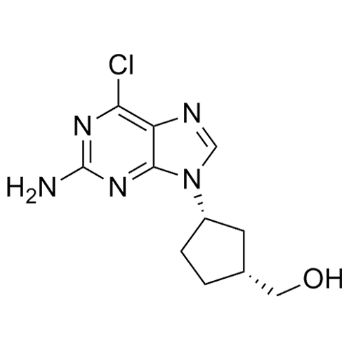 Picture of ((1R,3S)-3-(2-amino-6-chloro-9H-purin-9-yl)cyclopentyl)methanol