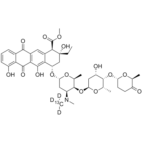 Picture of Aclarubicin-13C-d3