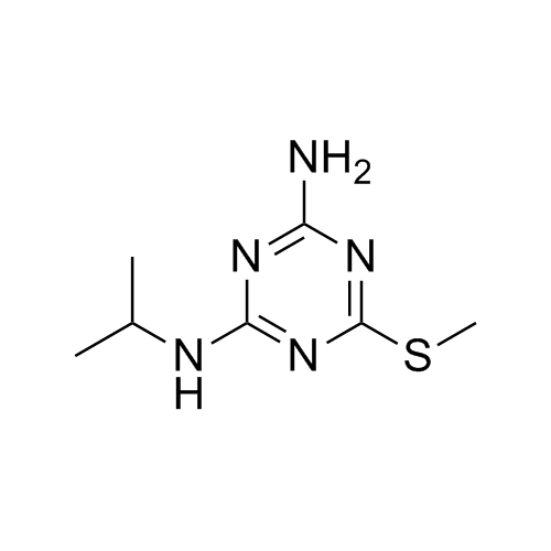 Picture of N2-(1-Methylethyl)-6-(methylthio)-1,3,5-triazine-2,4-diamine (GS 11354)
