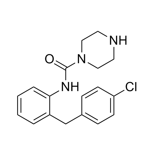 Picture of N-(2-(4-chlorobenzyl)phenyl)piperazine-1-carboxamide