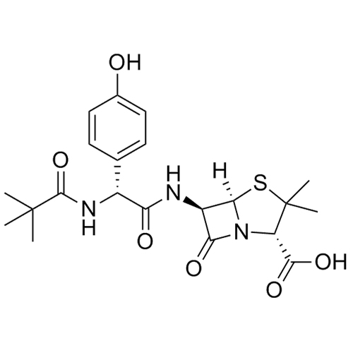 Picture of N-Pivaloyl Amoxicillin (Purity 90% min,)