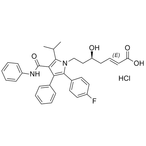 Picture of Atorvastatin 3-Deoxyhept-2E-Enoic Acid HCl