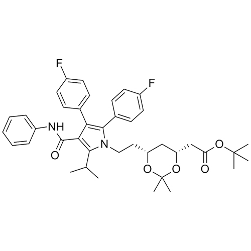 Picture of Difluoro Atorvastatin Acetonide tert-Butyl Ester