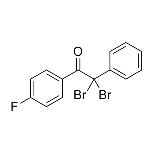Picture of 2,2-dibromo-1-(4-fluorophenyl)-2-phenylethanone