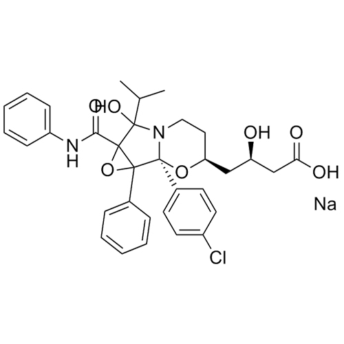 Picture of Atorvastatin Cyclic Sodium Salt (Chlorophenyl) Impurity