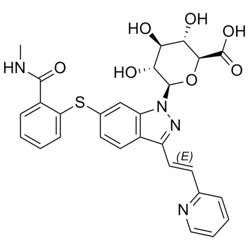 Picture of Axitinib N-Glucuronide (M7)