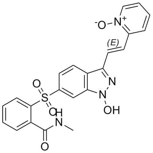 Picture of Axitinib Sulfone N-Oxide N-hydroxy