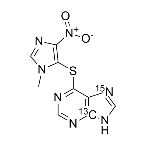 Picture of Azathioprine-13C-15N