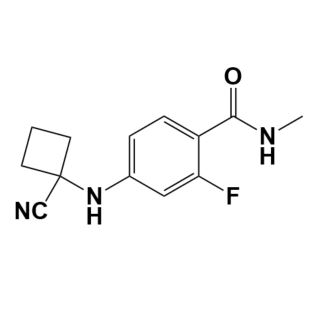 Picture of 4-((1-Cyanocyclobutyl)amino)-2-fluoro-N-methylbenzamide