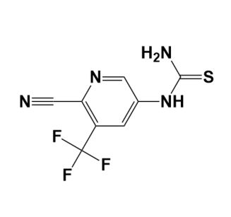 Picture of 1-(6-Cyano-5-(trifluoromethyl)pyridin-3-yl)thiourea