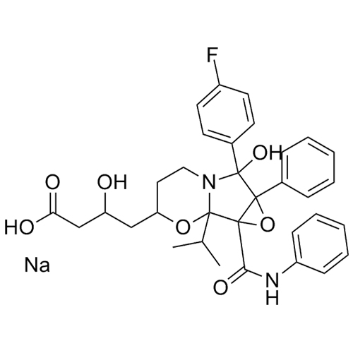 Picture of Atorvastatin Cyclic Sodium Salt (Isopropyl) Impurity