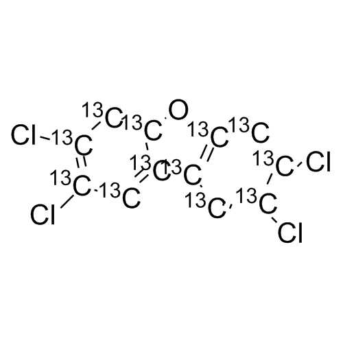 Picture of 2,3,7,8-Tetrachlorodibenzofuran-13C12