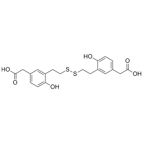 Picture of 2,2'-{Disulfanediylbis[ethane-2,1-diyl(4-hydroxybenzene-3,1-diyl)]}diacetic acid