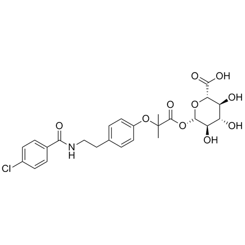 Picture of Bezafibrate Acyl Glucuronide