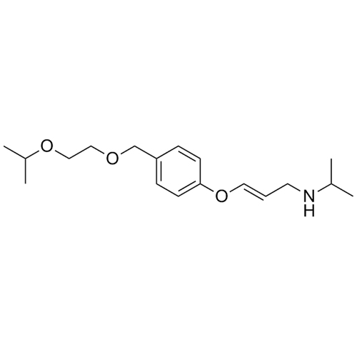 Picture of Bisoprolol Impurity E (Dehydroxy Bisoprolol)