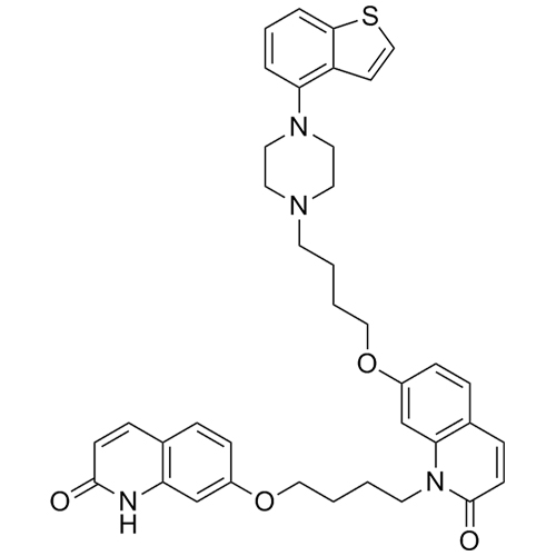 Picture of N-[4-((2-Oxo-1,2-dihydroquinolin-7-yl)oxy)butyl] Brexpiprazole