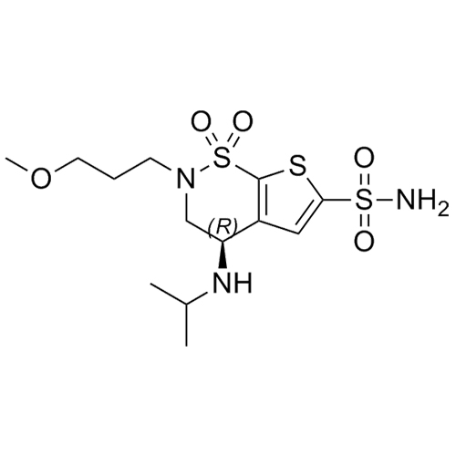 Picture of N-Desethyl N-Isopropyl Brinzolamide