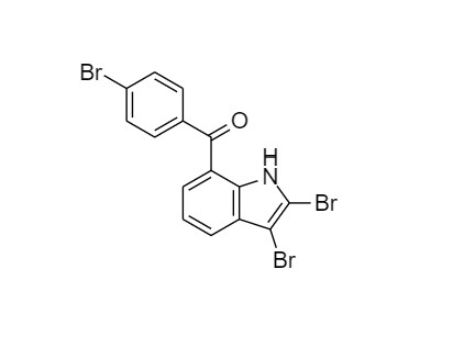 Picture of Bromfenac 2,3-Dibromo-1H-Indole Impurity