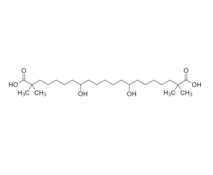 Picture of 8,14-Dihydroxy-2,2,20,20-tetramethyl-heneicosanedioic Acid