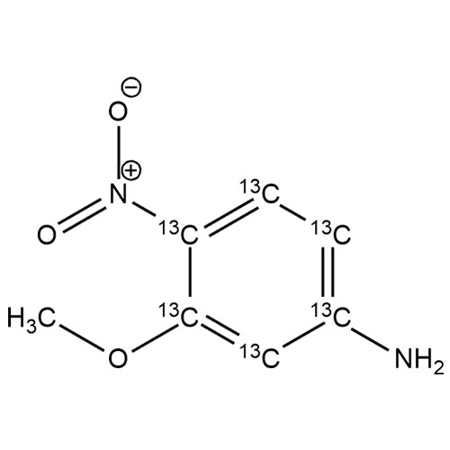 Picture of 3-Methoxy-4-nitroaniline-13C6