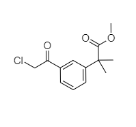 Picture of 3-(2-chloroacetyl)-α,α-dimethyl benzeneacetic acid methyl ester (meta isomer)