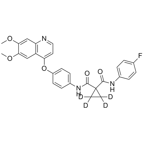 Picture of Cabozantinib-d4 (Cyclpropane-ring-d4)