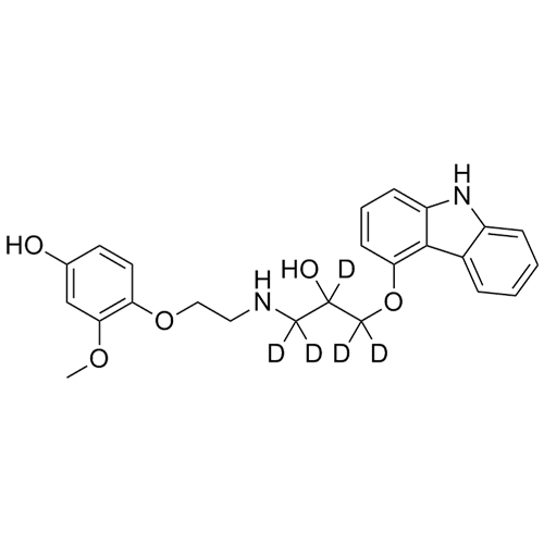 Picture of 4'-Hydroxyphenyl Carvedilol-d5