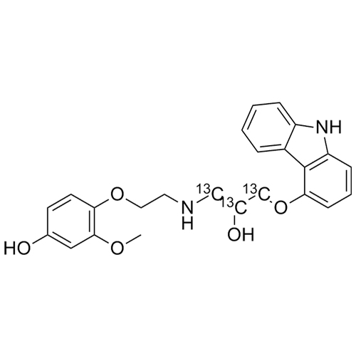 Picture of 4-Hydroxycarvedilol-13C3