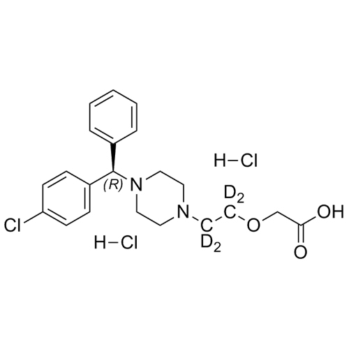 Picture of (R)-Cetirizine-d4 (Levocetirizine-d4) DiHCl