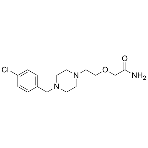 Picture of [2-[4-[4-chlorophenylmethyl]-1-piperazinyl]-ethoxy]acetamide