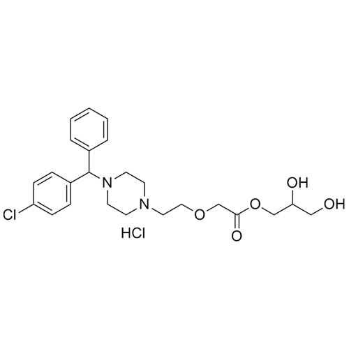 Picture of Cetirizine Glycerol Ester Impurity HCl