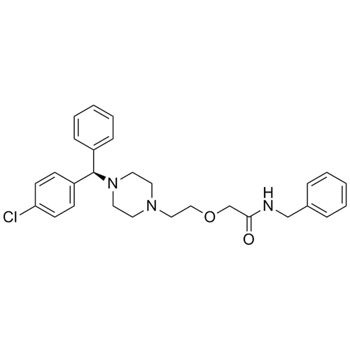 Picture of 1-[(4-chlorophenyl) phenyl methyl] Piperazine (Levocetirizine Impurity)