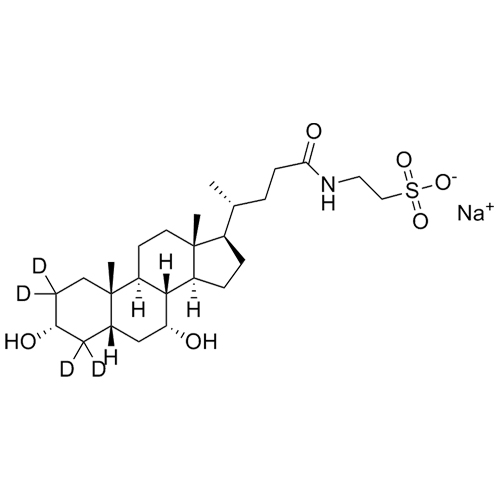 Picture of Taurochenodeoxycholic-2,2,4,4-D4 Acid Sodium Salt