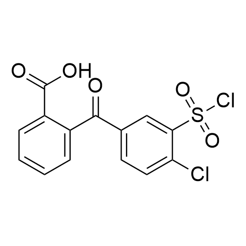 Picture of 2-(4-chloro-3-(chlorosulfonyl)benzoyl)benzoic acid