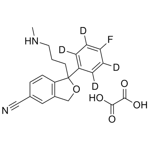 Picture of N-Desmethyl Citalopram-d4 Oxalate