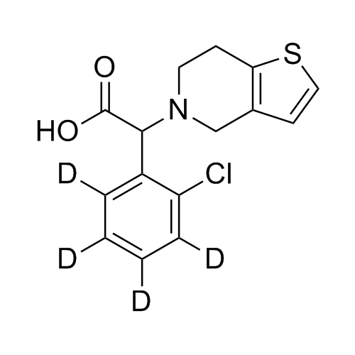 Picture of rac-Clopidogrel-d4 Carboxylic Acid