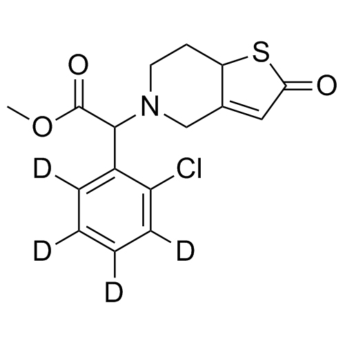 Picture of 2-Oxo-Clopidogrel-d4 (Mixture of Diastereomers)