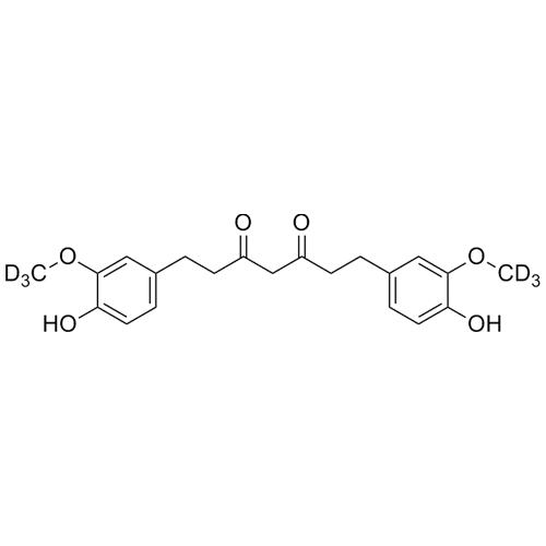Picture of Tetrahydro Curcumin-d6 (Mixture of Tautomeric Isomers)