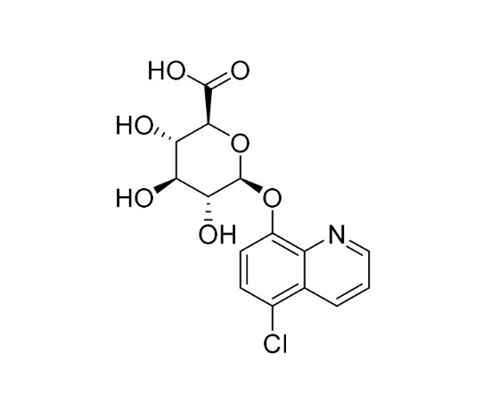 Picture of 5-Chloro-8-hydroxyquinoline β-D-glucuronide