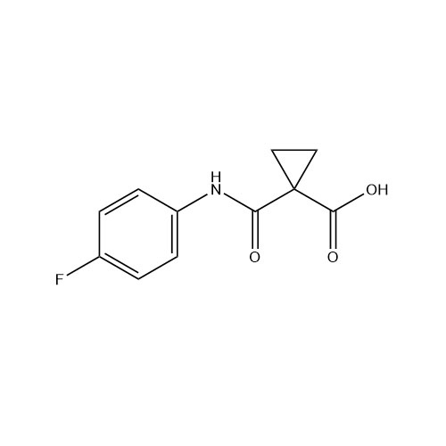 Picture of 1-(4-Fluorophenylcarbamoyl)cyclopropanecarboxylic acid