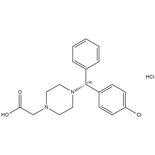 Picture of Cetirizine EP Impurity B (R Isomer) HCl salt