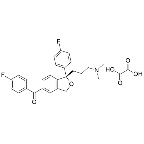 Picture of (S)-Citalopram Fluorophenylmethanone Oxalate