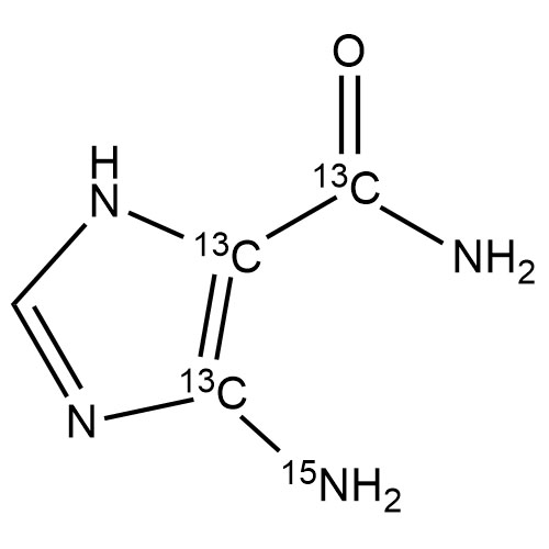 Picture of 4-Amino-5-Imidazolecarboxamide-13C3-15N