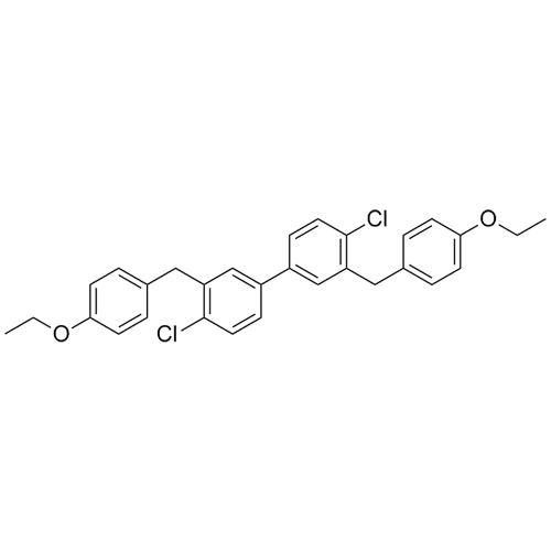 Picture of 4,4'-dichloro-3,3'-bis(4-ethoxybenzyl)-1,1'-biphenyl