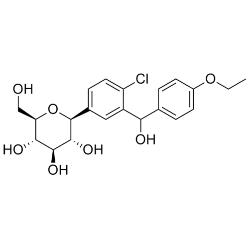 Picture of Hydroxy-Dapagliflozin Impurity