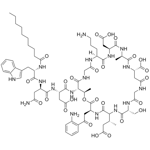 Picture of Daptomycin beta-Isomer