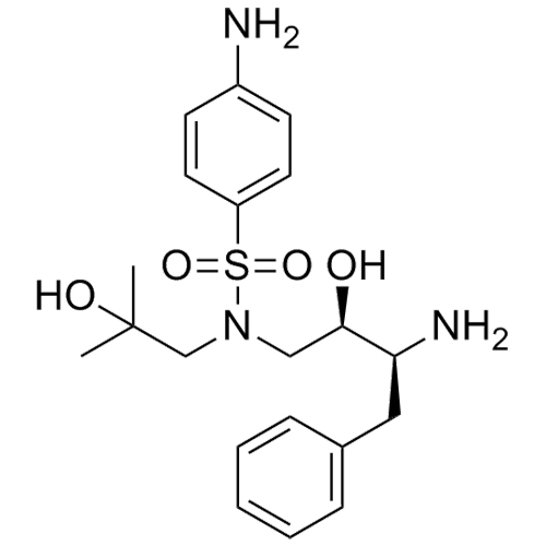 Picture of Darunavir Monohydroxylated Carbamate hydrolyzed metabolite (R426855)