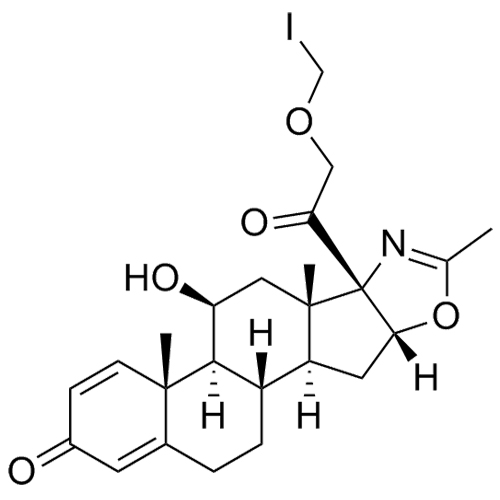 Picture of 21-Desacetyl 21-Iodomethoxy Deflazacort