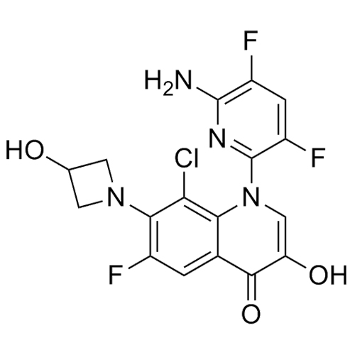 Picture of 3-Descarboxy 3-Hydroxy-delafloxacin