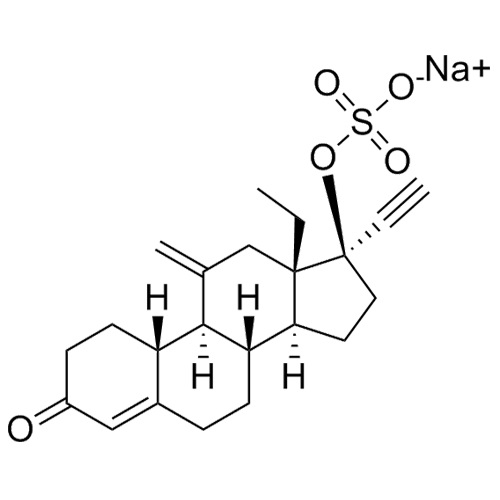 Picture of 3-Ketodesogestrel Sulfate Sodium Salt (Etonogestrel Sulfate Sodium Salt)